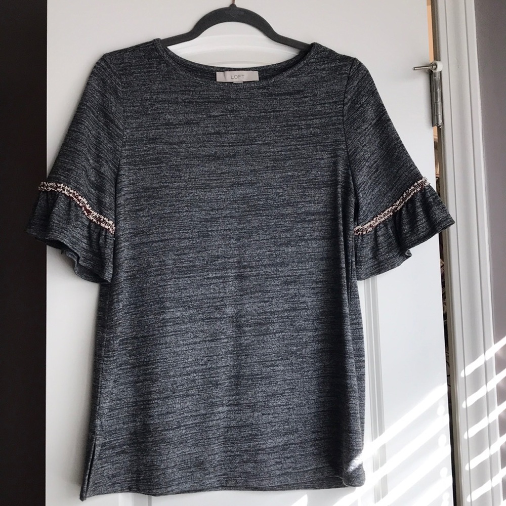 LOFT Bell Sleeve Top